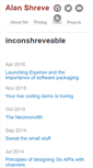 Mobile Screenshot of inconshreveable.com